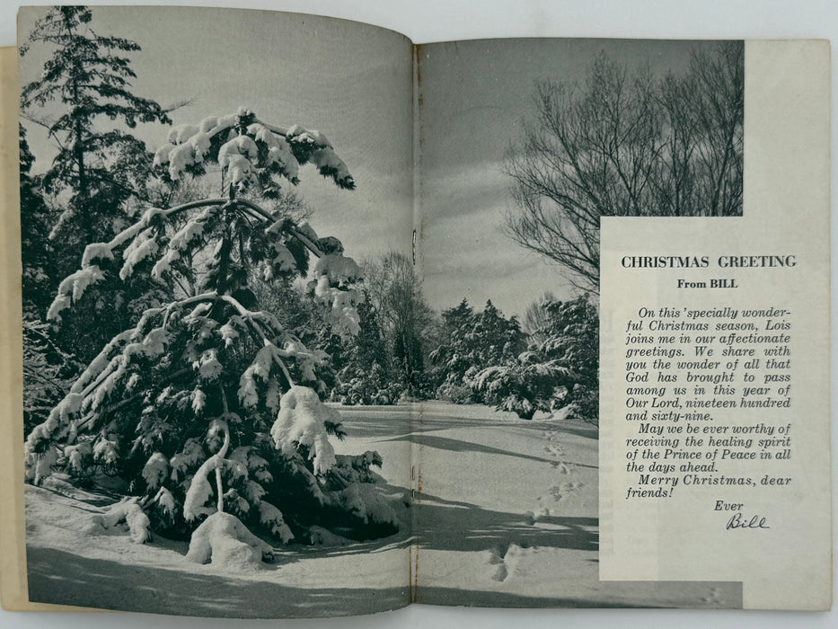 AA Grapevine from December 1969 - Merry Christmas To All