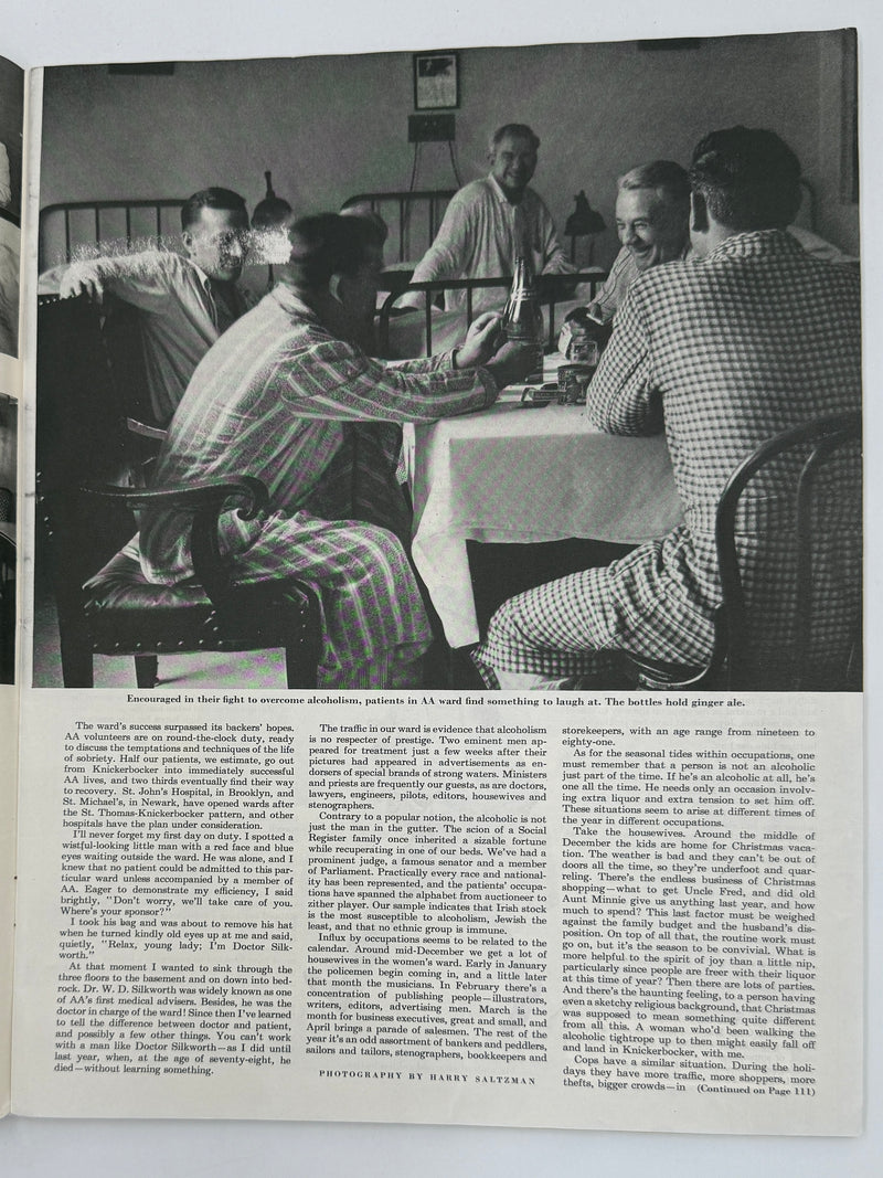 Saturday Evening Post - I’m a Nurse in an Alcoholic Ward - October 1952