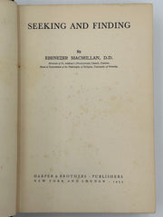 Seeking and Finding by Ebenezer Macmillan from 1933 Recovery Collectibles