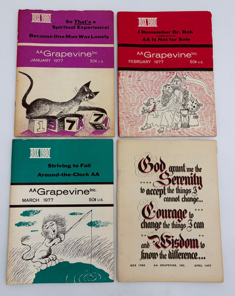 AA Grapevine Complete Set 1977