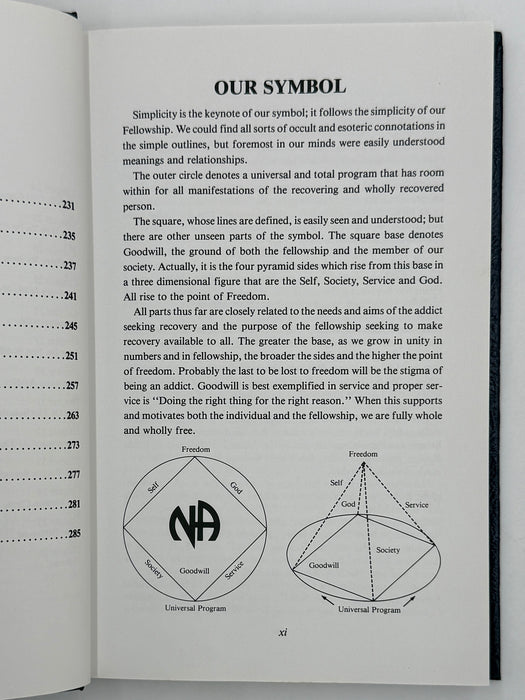Narcotics Anonymous Third Edition, Revised from 1986 with ODJ