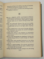 New Thought Terms and Their Meanings by Ernest Holmes - 1942 West Coast Collection