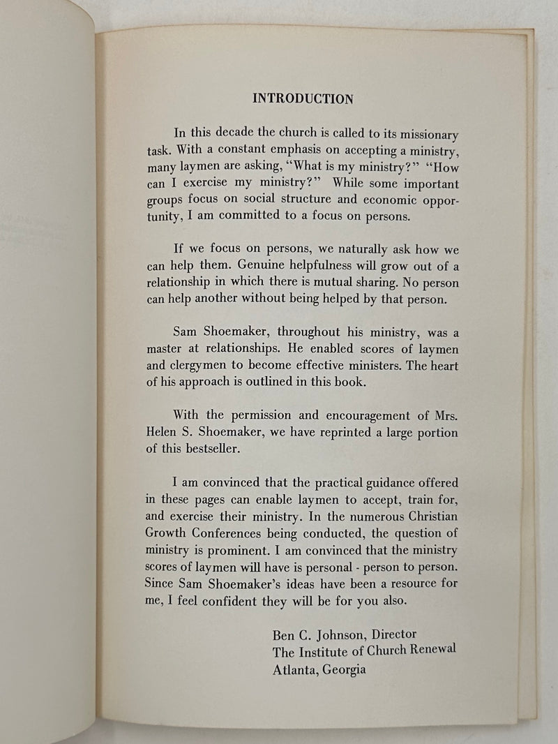 How You Can Help Other People by Samuel M. Shoemaker