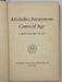 Alcoholics Anonymous Comes Of Age - First Printing from 1957 Recovery Collectibles