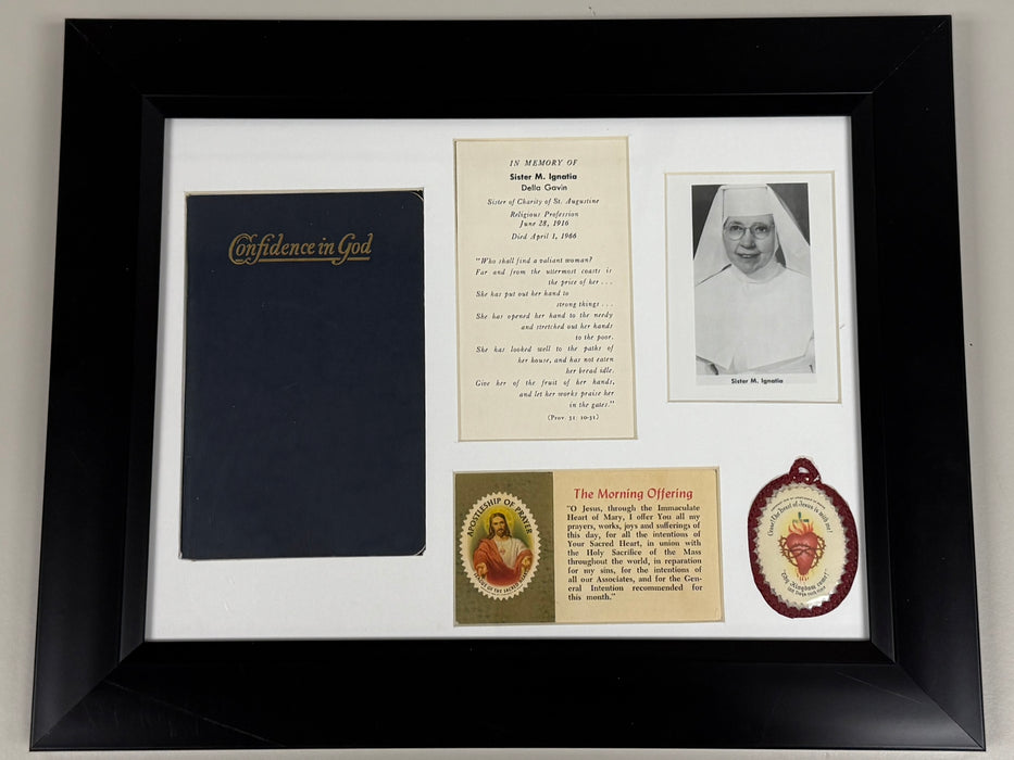 Sister Ignatia Recovery & Devotional Framed Collection