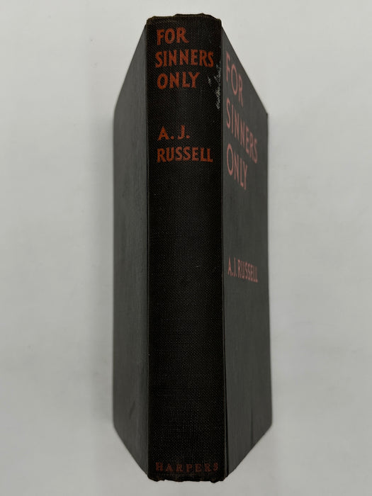 For Sinners Only by A.J. Russell - 7th Printing