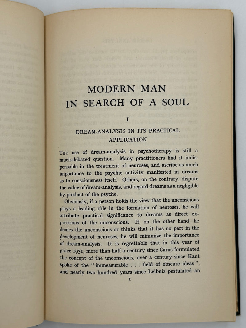 Modern Man in Search of A Soul by Carl Gustav Jung