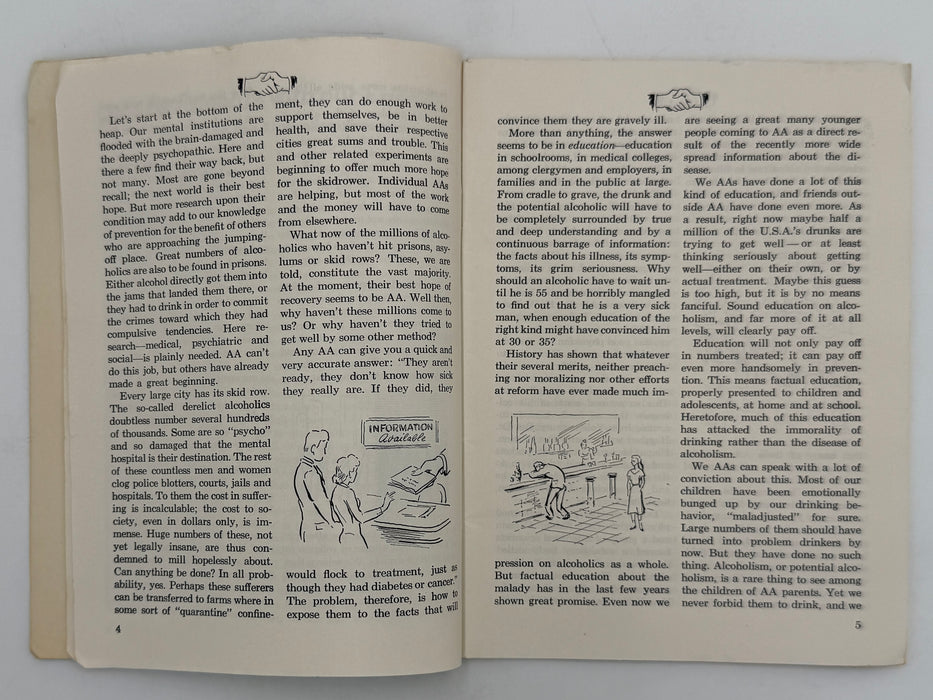 AA Grapevine from March 1958 - Let’s Be Friendly With Our Friends by Bill