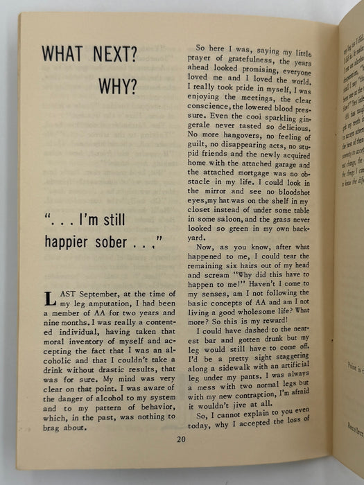 AA Grapevine - General Service Conference - June 1952