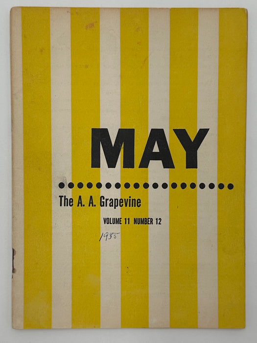 AA Grapevine from May 1955