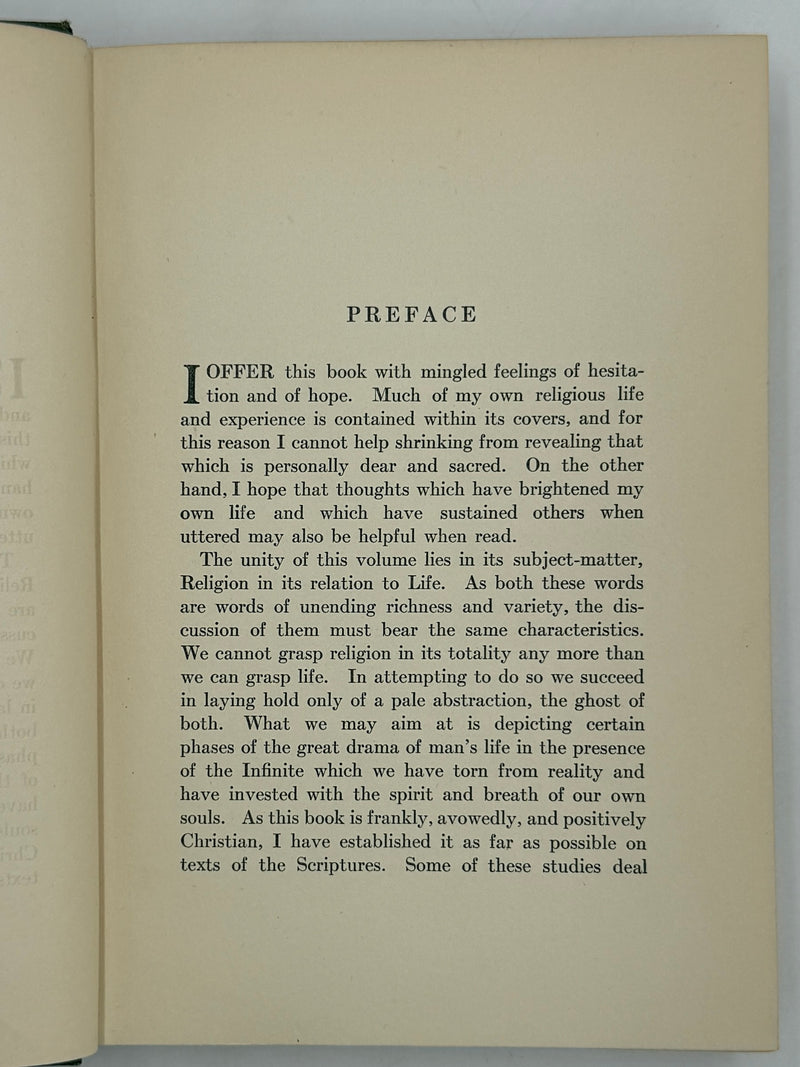 Religion and Life by Elwood Worcester from 1914