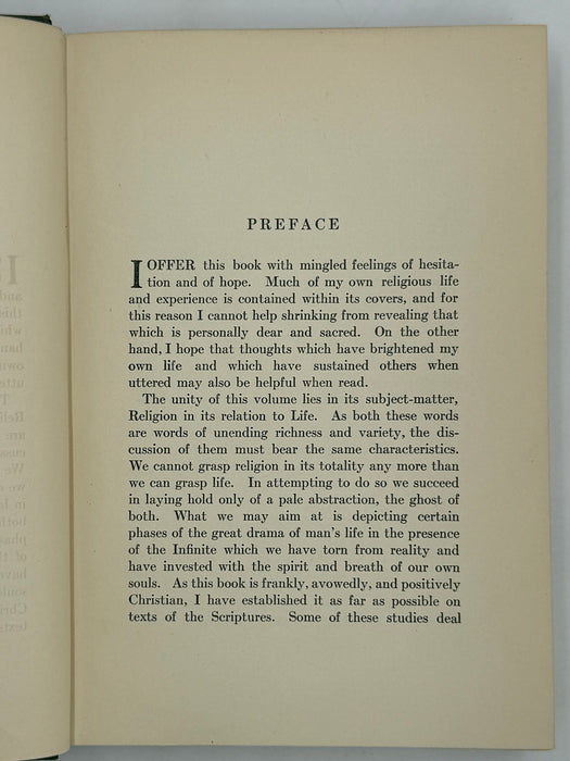 Religion and Life by Elwood Worcester from 1914