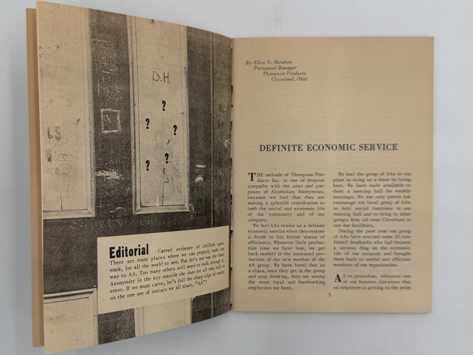 AA Grapevine from March 1950