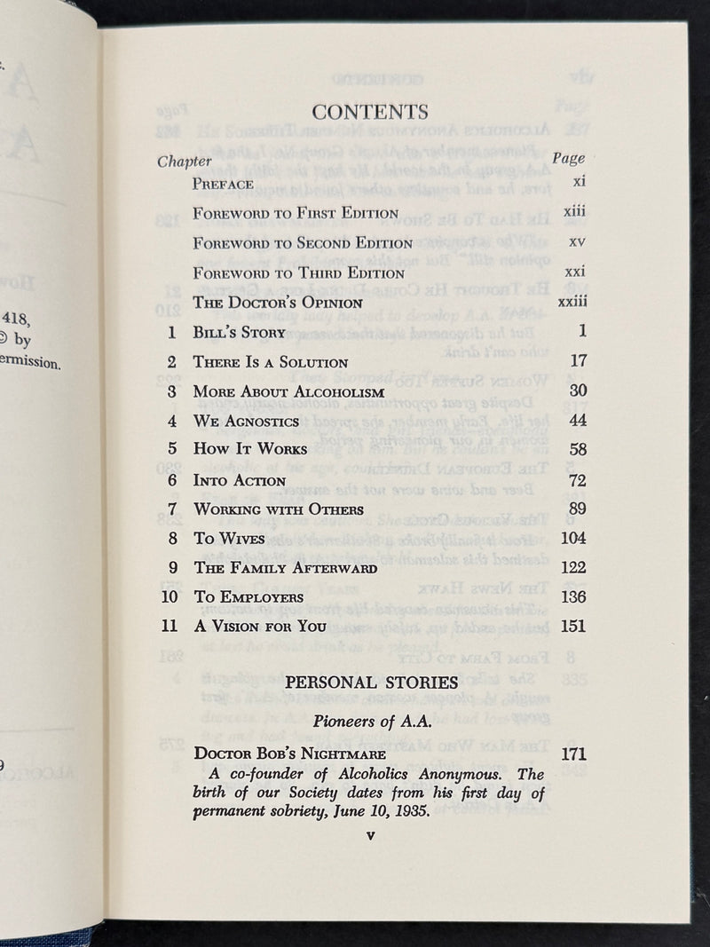 Alcoholics Anonymous — Third Edition, Third Printing (1977)