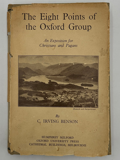 The Eight Points of the Oxford Group by C. Irving Benson - Fifth Printing from 1937 West Coast Collection