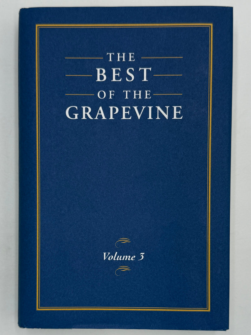 The Best of the Grapevine Volume 3 - First Printing from 1998 - ODJ