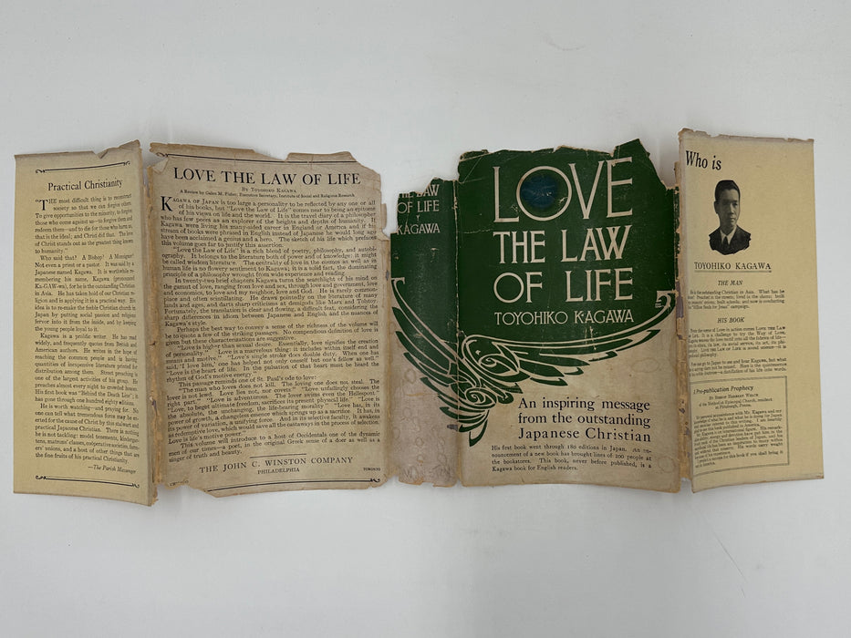 Love the Law of Life by Toyohiko Kagawa Recovery Collectibles