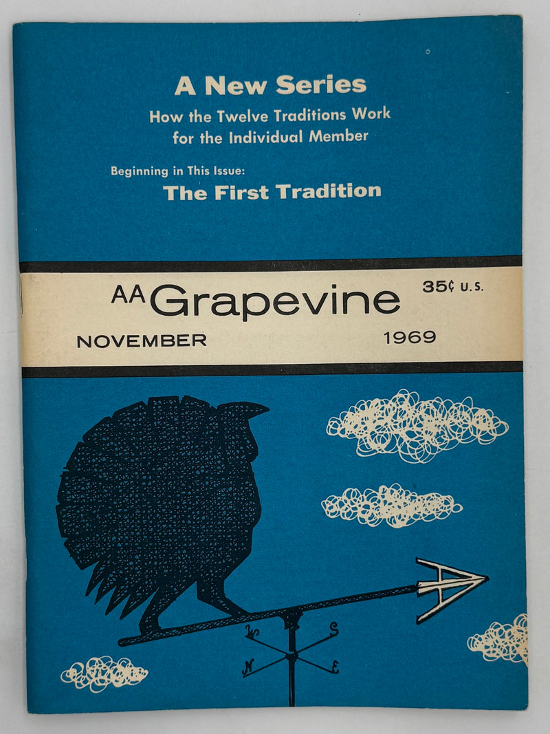 AA Grapevine from November 1969 - Traditions