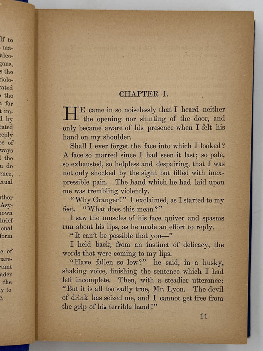 Strong Drink: The Curse and the Cure, by T.S. Arthur - 1877
