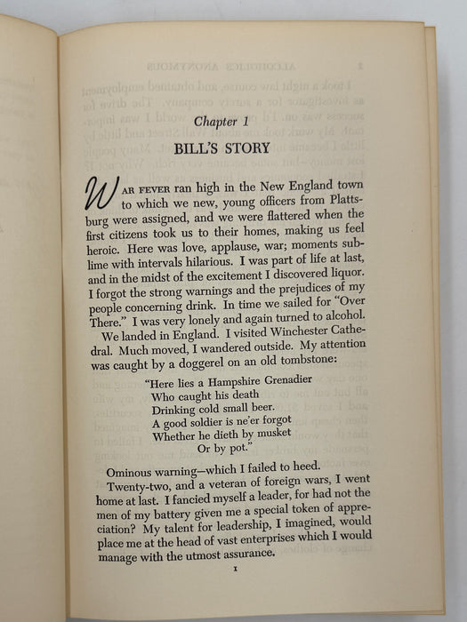 Alcoholics Anonymous Second Edition 2nd Printing - RDJ