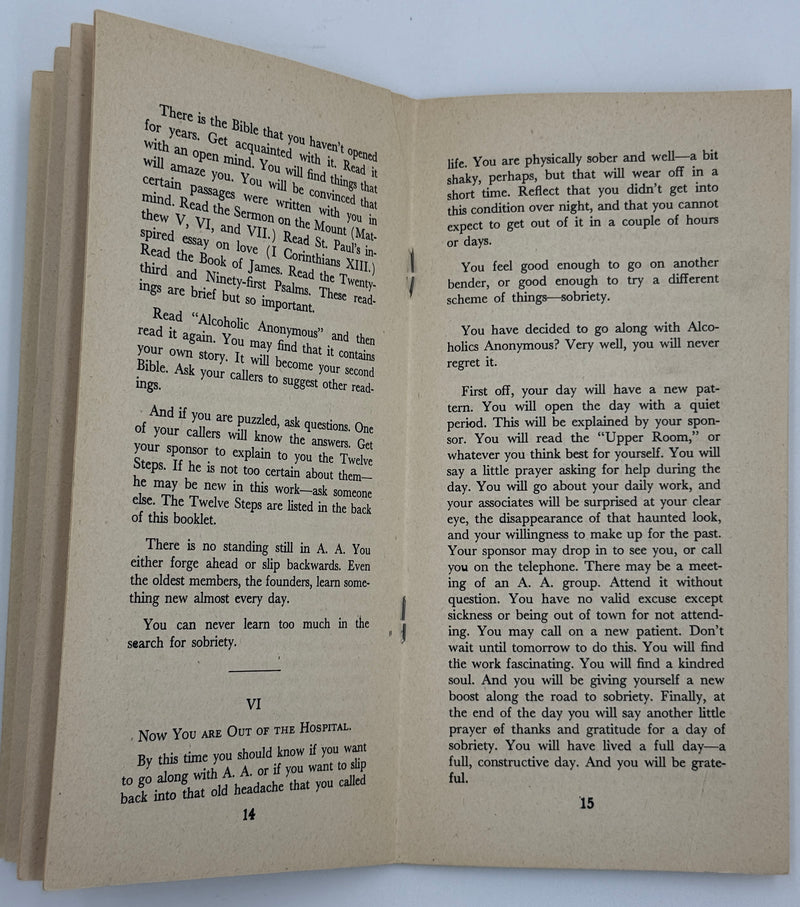 AKRON MANUAL for Alcoholics Anonymous - King School Group - 2nd Edition