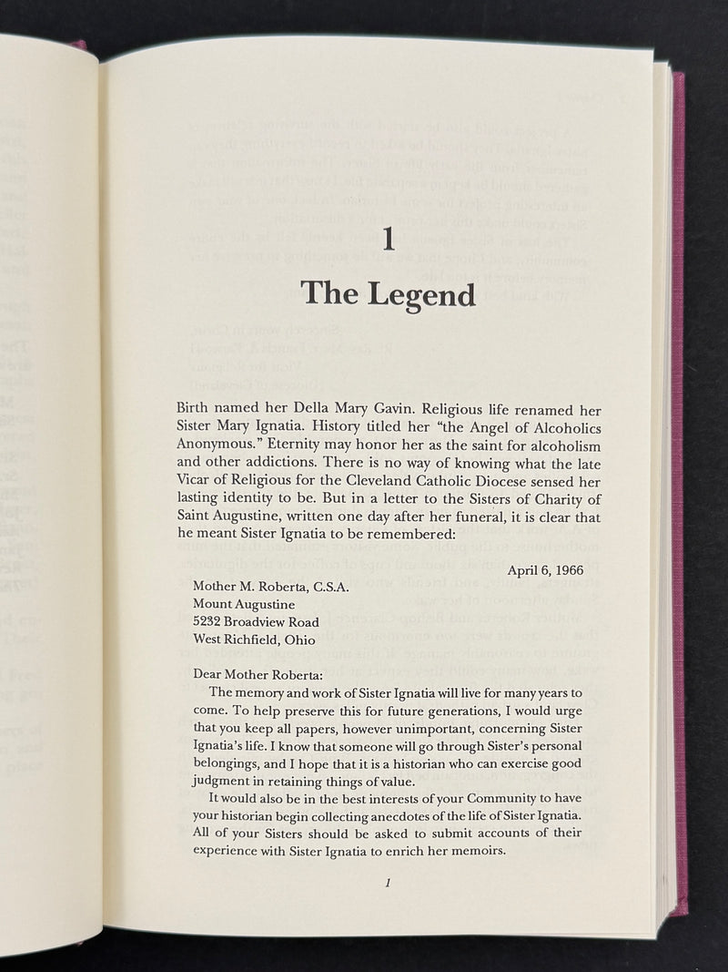 Sister Ignatia: Angel of Alcoholics Anonymous — Mary C. Darrah (1992)