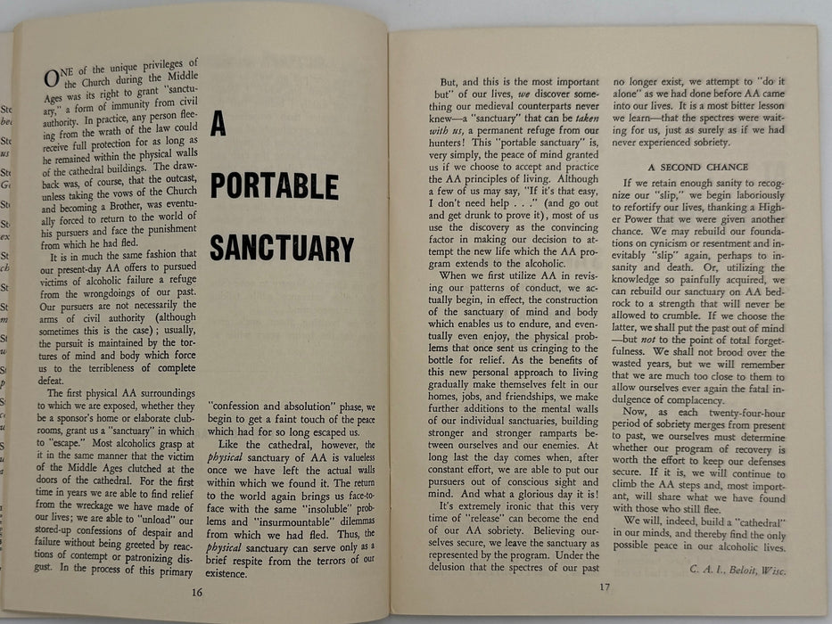 AA Grapevine from February 1953 - Clancy I. Article Recovery Collectibles