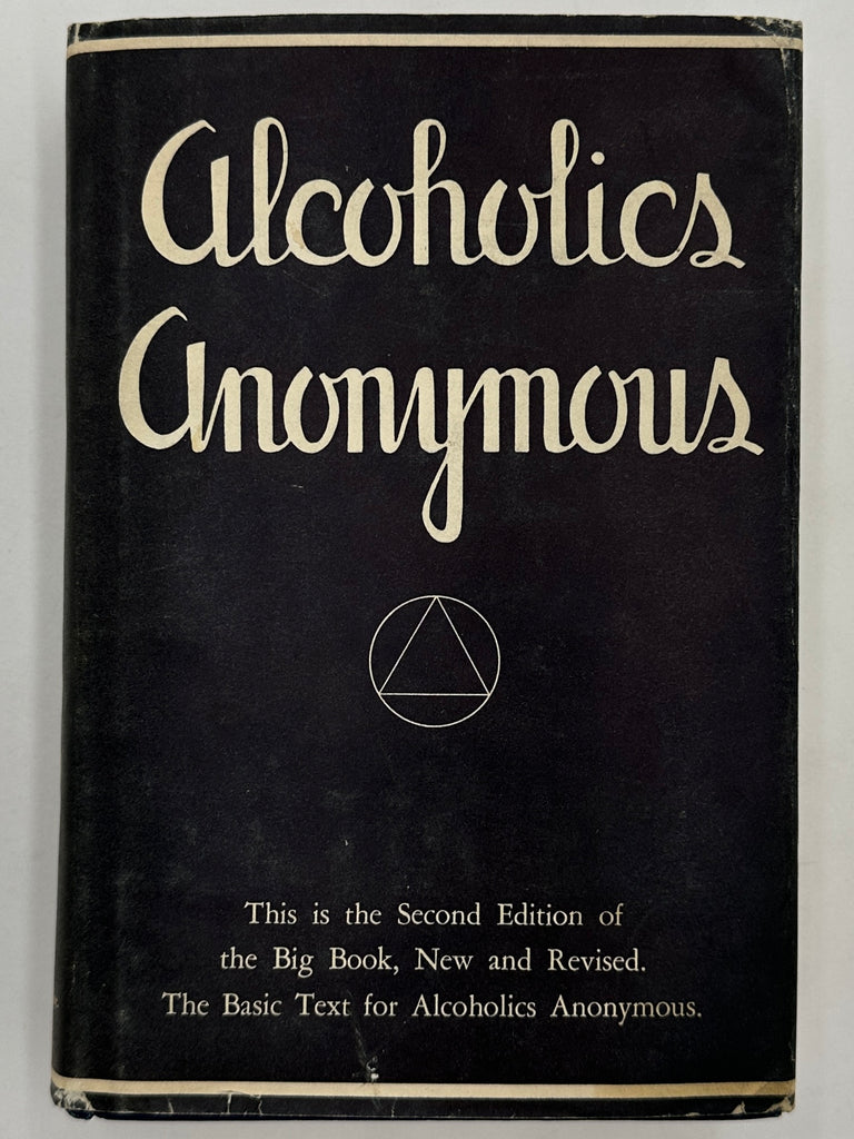 Alcoholics Anonymous Books One 2nd Edition 16th Printing 1974 + store another book