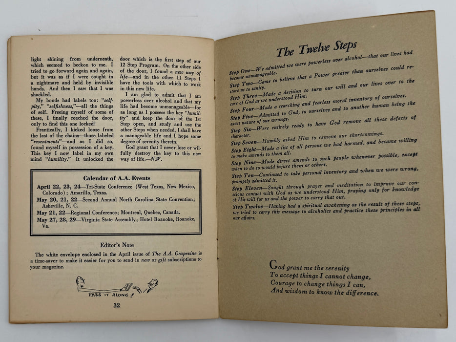 AA Grapevine from April 1949