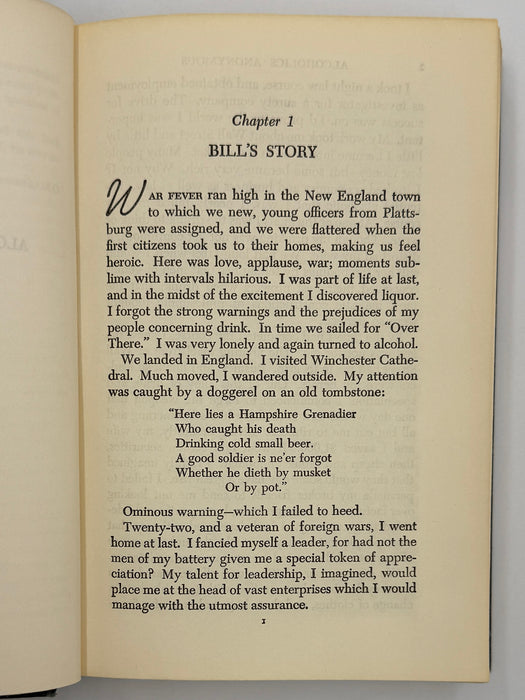 Signed by AA Co-Founder Bill Wilson — 1965 Big Book (Second Edition, 7th Printing) w/ Original Dust Jacket