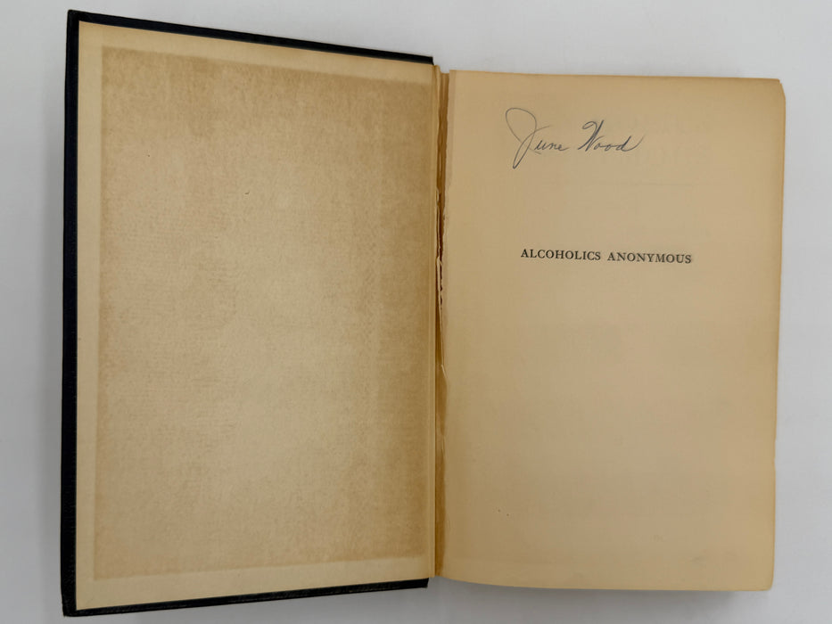 Alcoholics Anonymous First Edition 15th Printing from 1954 - ODJ