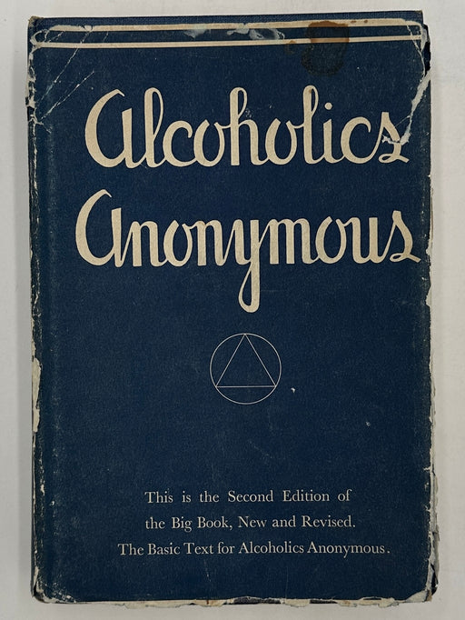 Alcoholics Anonymous 2nd Edition, 2nd Printing with the original dust jacket Recovery Collectibles