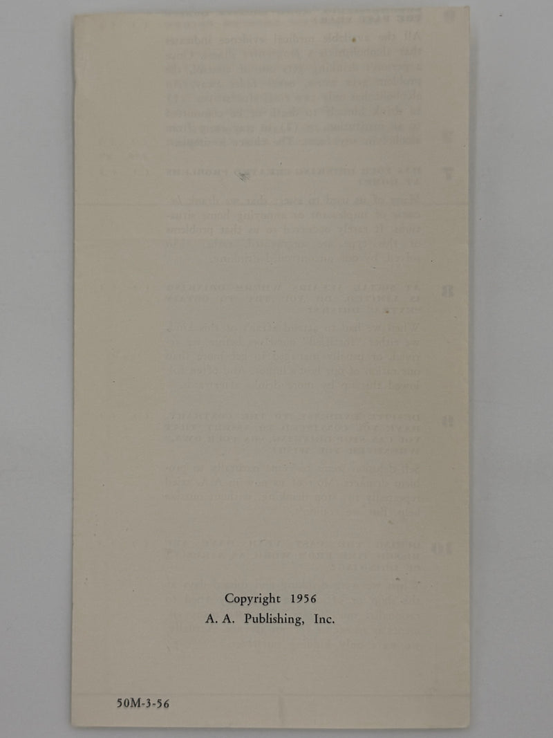 Is AA For You? - 1956
