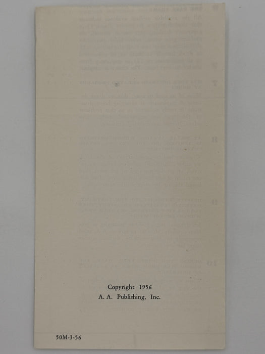 Is AA For You? - 1956