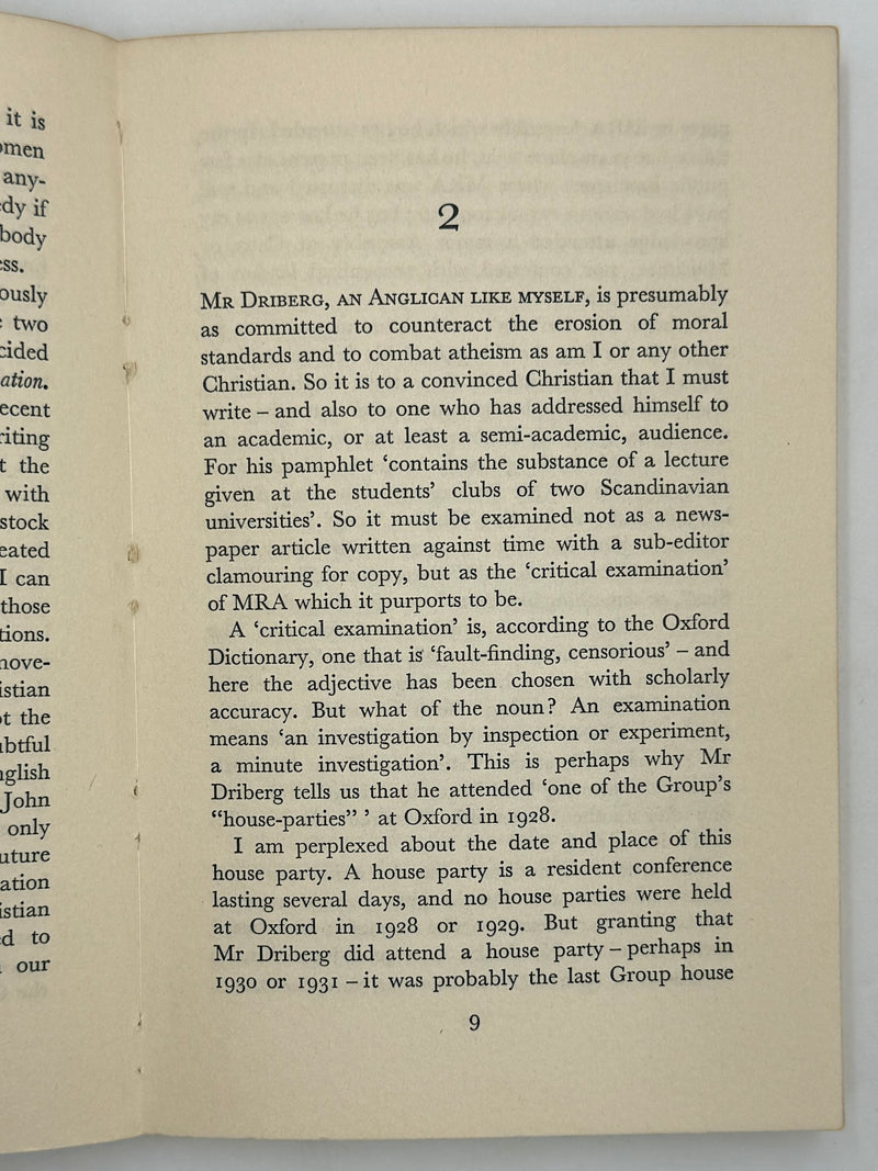 The Open Secret of MRA by J.P. Thornton-Duesbery