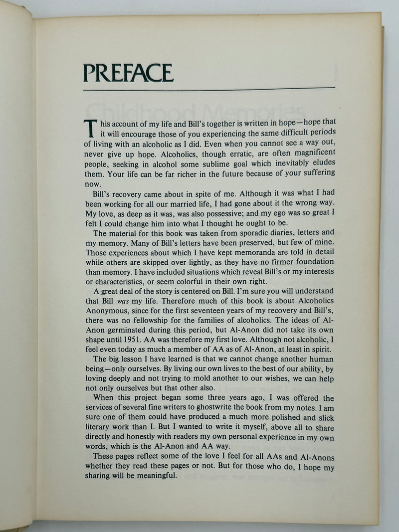 Lois Remembers signed by Lois W. - First Printing from 1979