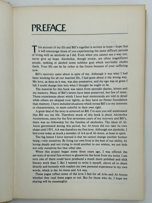 Lois Remembers signed by Lois W. - First Printing from 1979