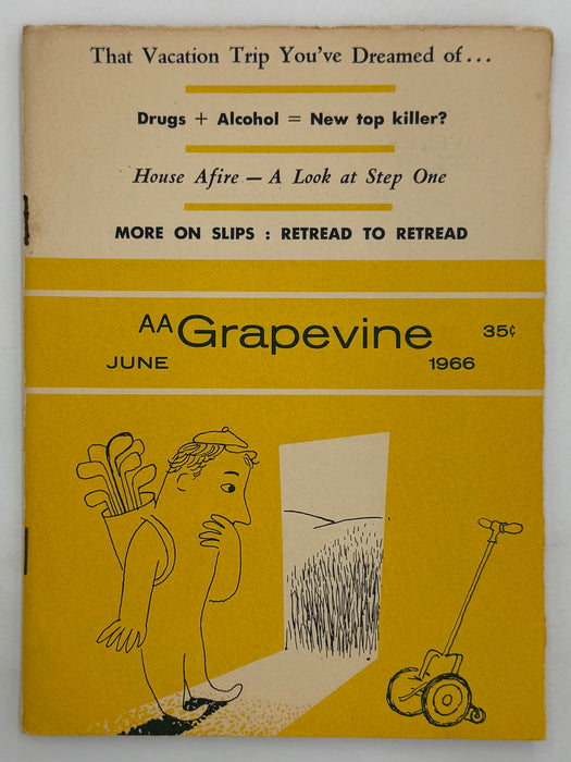 AA Grapevine from June 1966 - In Remembrance of Ebby by Bill