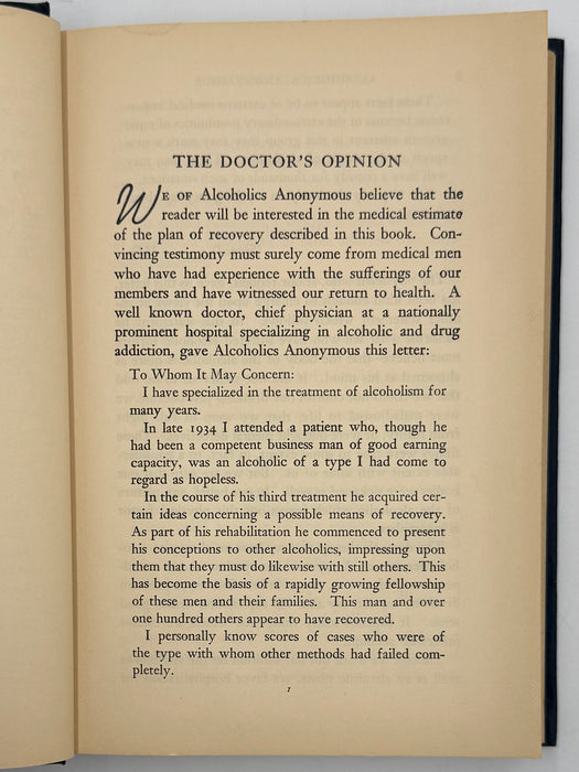 Alcoholics Anonymous First Edition 15th Printing from 1954 - ODJ