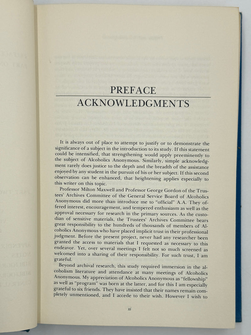 Not-God: A History of Alcoholics Anonymous by Ernest Kurtz - First Printing from 1979