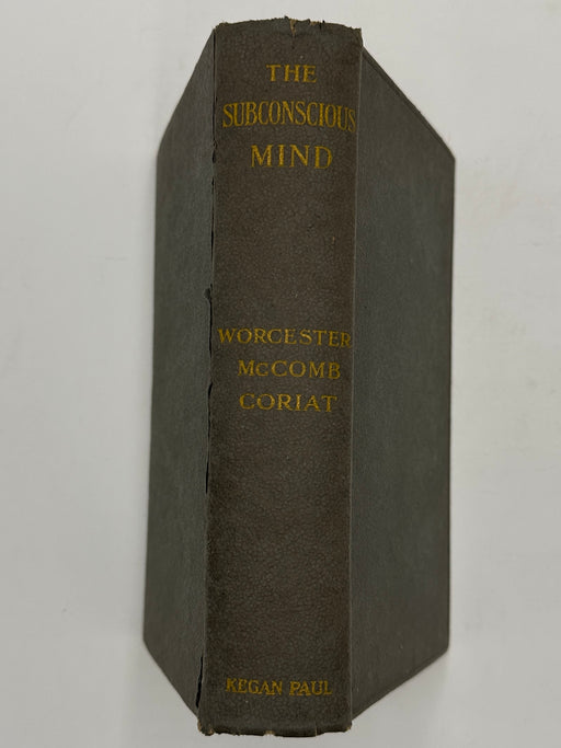 The Subconscious Mind by Worcester, McComb, Coriat - 1920 Recovery Collectibles