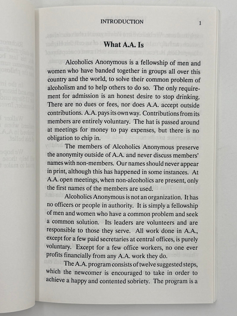 The 7 Points of Alcoholics Anonymous by Richmond Walker