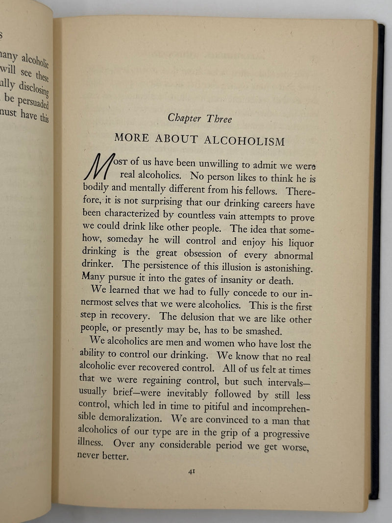 Alcoholics Anonymous First Edition 14th Printing from 1951 - ODJ