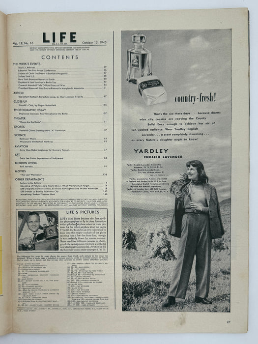 Life Magazine from October 1945 - The Lost Weekend