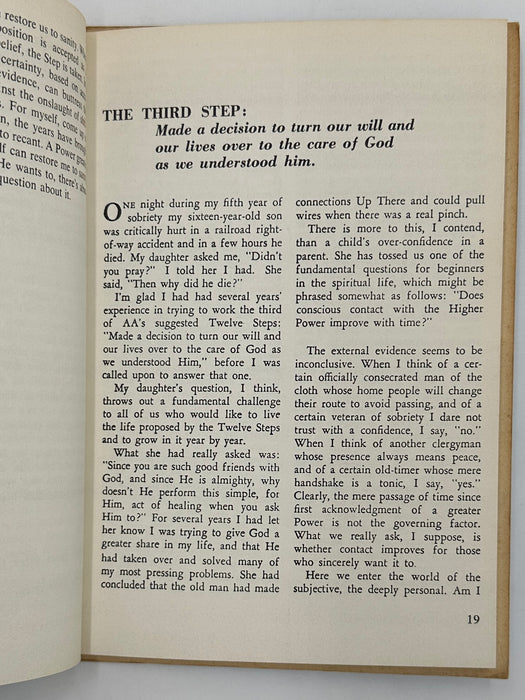 Twelve Steps and the Older Member - Second Printing 1964