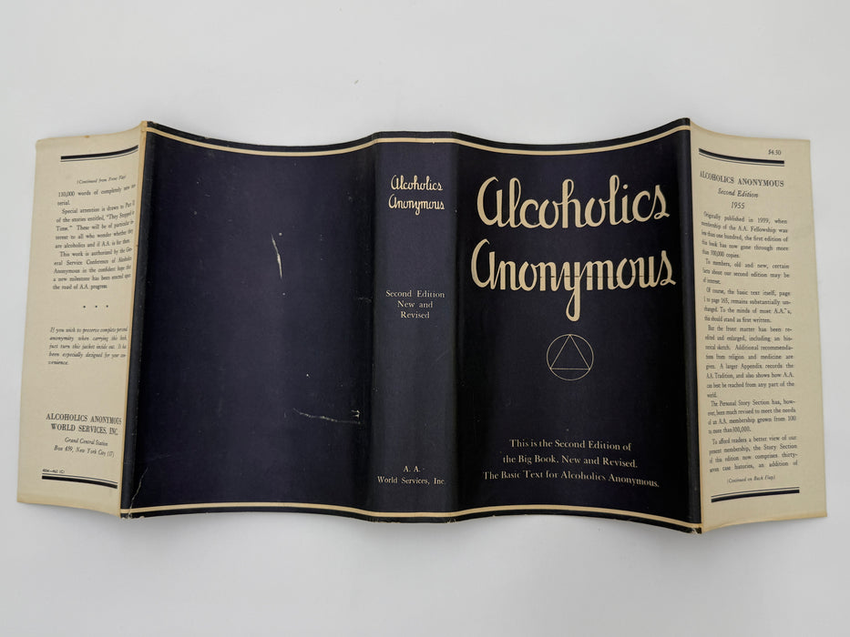 Alcoholics Anonymous Second Edition 5th Printing with ODJ