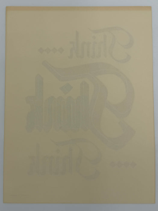 Set of Two Original AA Slogan Posters