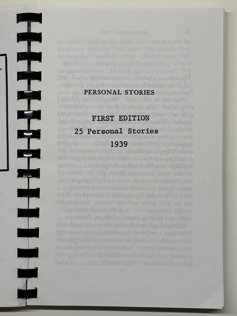 Complete Set of Stories No Longer In Print from the 1st and 2nd Edition Big Books Recovery Collectibles