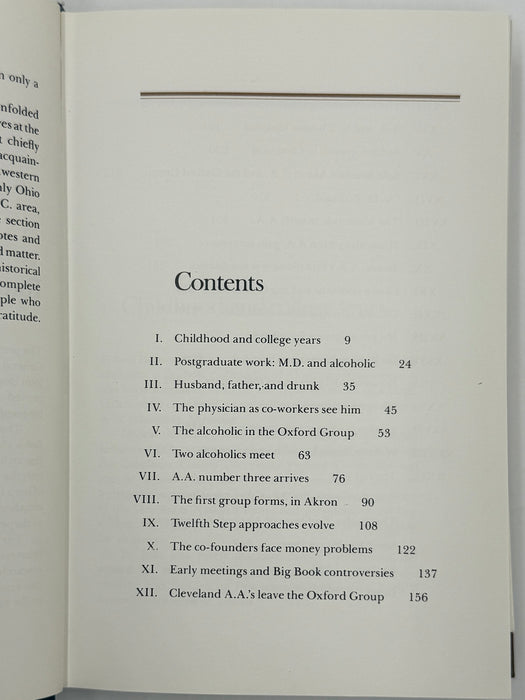 Signed by Clarence Snyder - Dr. Bob and the Good Oldtimers - First Printing from 1980