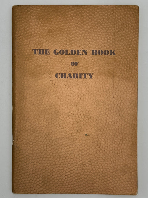 The Golden Book of Charity by Father Ralph Pfau - December 1948 West Coast Collection